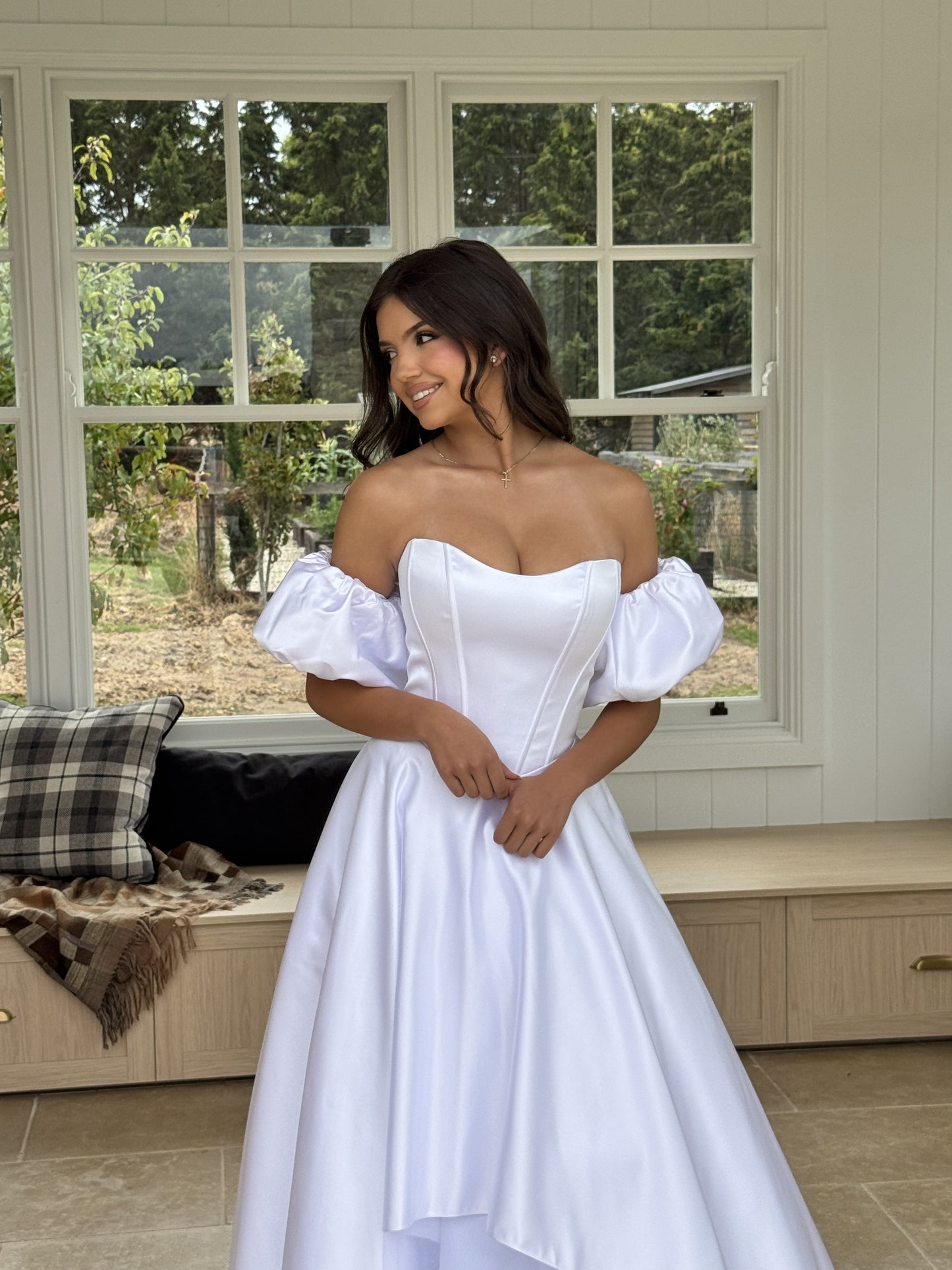 Foxglove Puff Sleeves