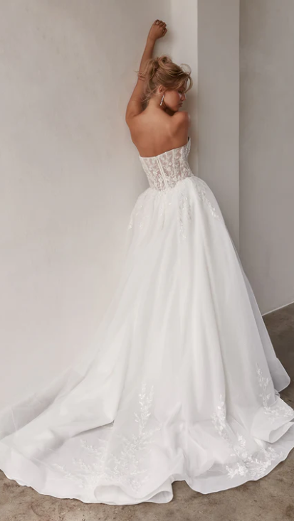 Lux MB2408 Tania Olsen Strapless Wedding Dress & Gown1