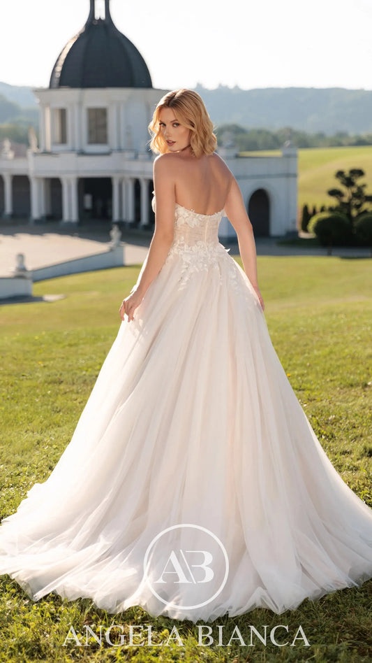 Angela Bianca 1112 Tania Olsen Strapless Wedding Dress & Gown
